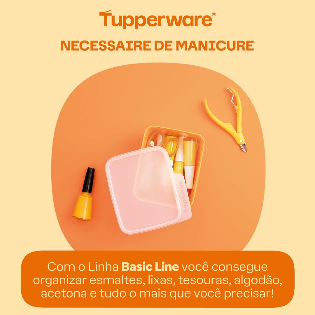 Pote Hermético Tupperware Basic Line Verde Grama 160ml