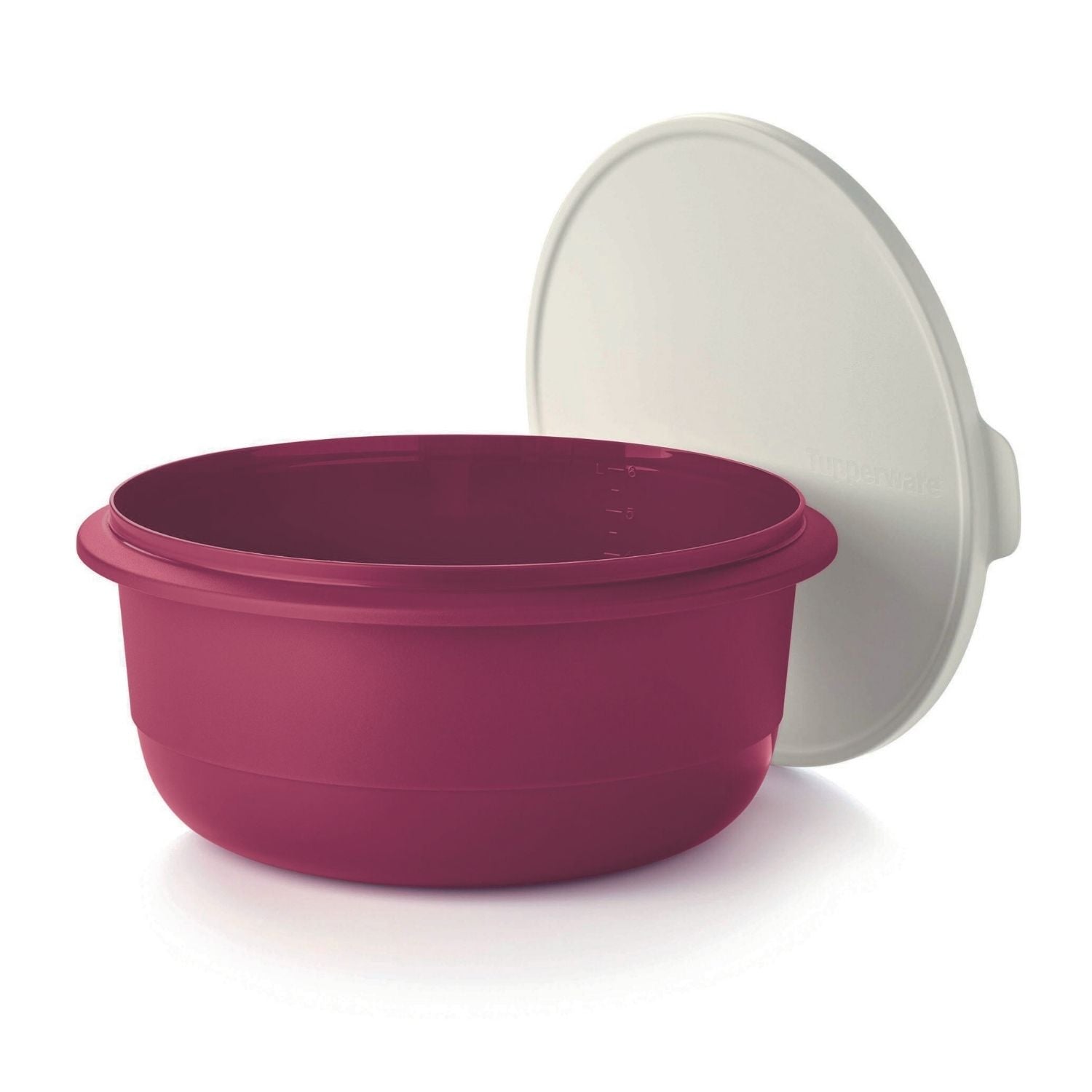 Tigela com Tampa Tupperware Vinho 6L