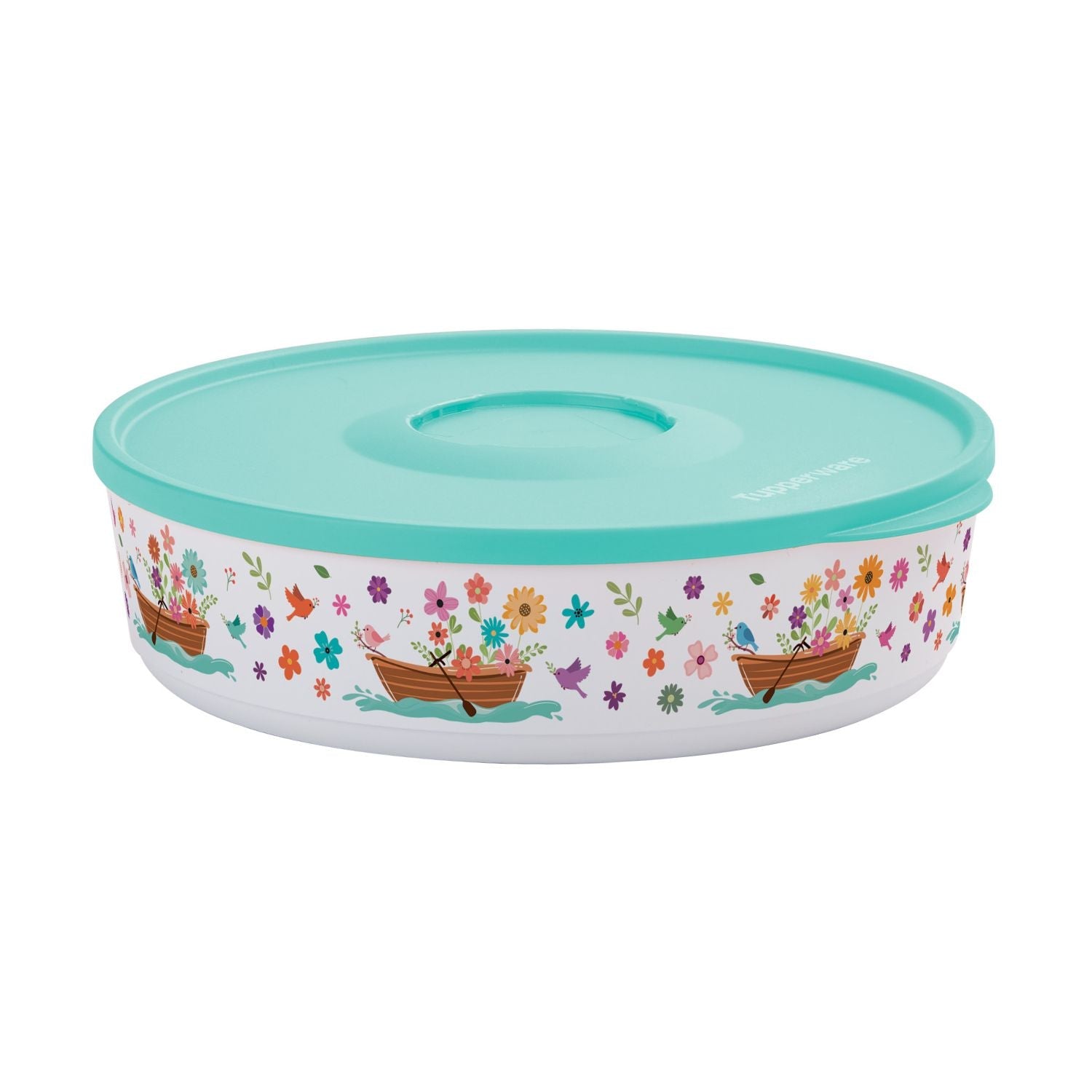 Tigela Ilúmina Tupperware Mar De Flores 2,5L Branco