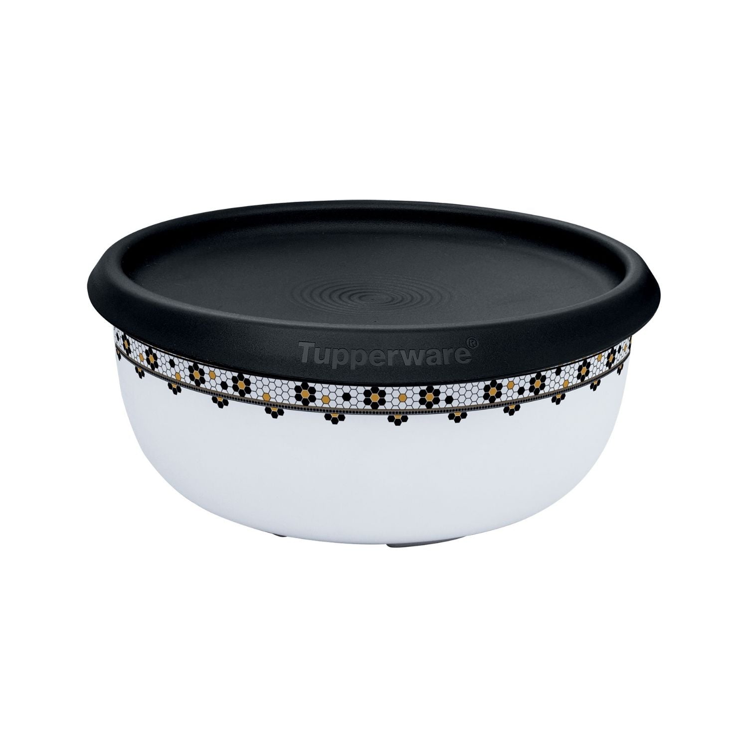 Tigela Toque Mágico Tupperware Ladrilhos 550ml Branco