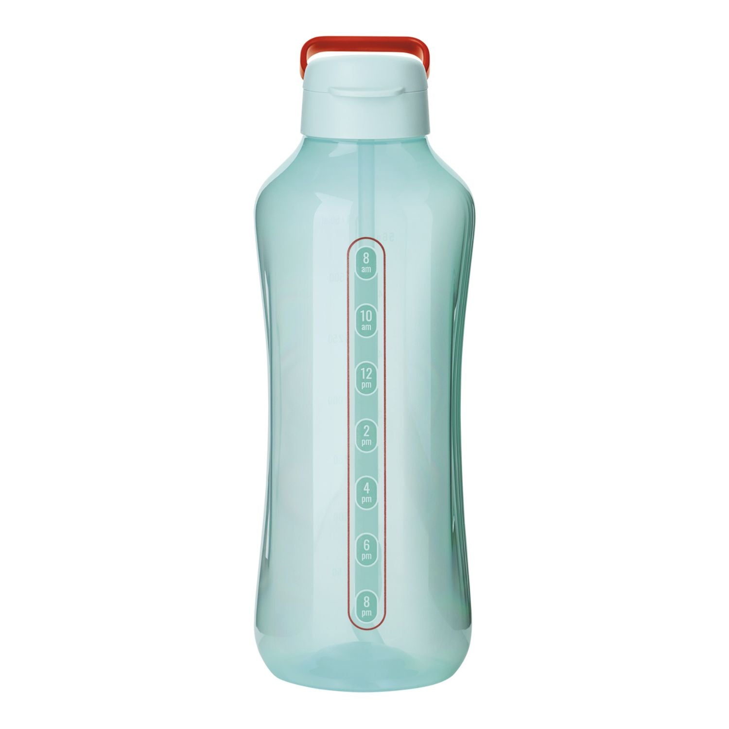 Garrafa de Água Tupperware Aquavibe com Canudo Flexível  2L Azul Claro